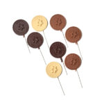 Chanukah Star of David Medallion Lollipop (6 Pack)