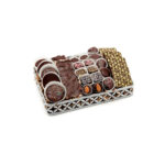 Metallic Silvercrest Chocolate Gift Basket