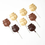 Snowman Head Lollipop (6 Pack)