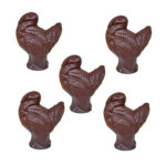 Chocolate Turkey 4.5" (5 pack)
