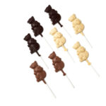 Teddy Bear With Blocks Lollipop (6 Pack)