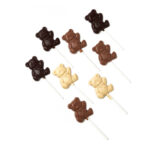 Teddy Bear Lollipop (6 Pack)