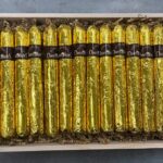 Chocolate Cigar Wood Tray 16pc