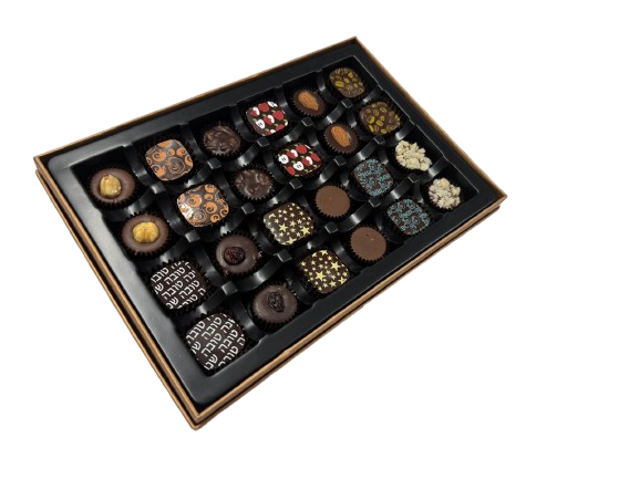 Rosh Hashanah Contempo Truffle & Cluster Box 24pc