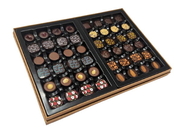 Rosh Hashanah Contempo Truffle & Cluster Box 48pc
