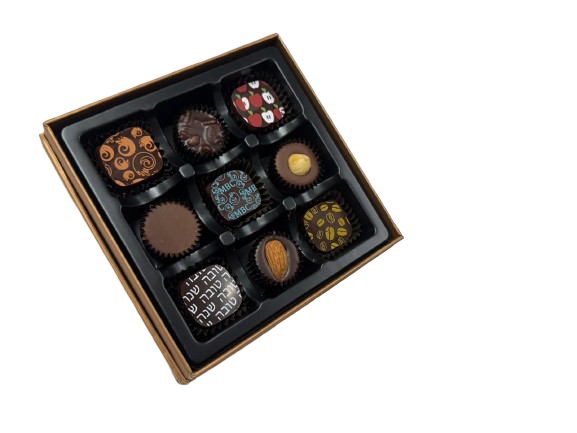 Rosh Hashanah Contempo Truffle & Cluster Box 9pc