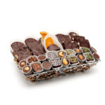 Shimmering Mesh Chocolate Gift Basket Classic