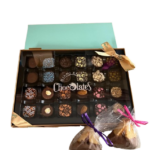 Purim Contempo Truffle & Cluster Box 24pc w/ 2 Hamentash