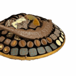 Rosh Hashana Dream Wicker Chocolate Gift Basket Deluxe